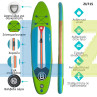 Φουσκωτό Surfboard SUP Board B5 Μέγεθος 10'6 – ZU715 - Изображение 2 - Sellzone.bg Φουσκωτό Surfboard SUP Board B5 Μέγεθος 10'6 – ZU715 - Изображение 2